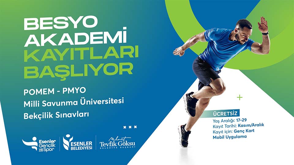 BESYO AKADEMİ KAYITLARI BAŞLIYOR