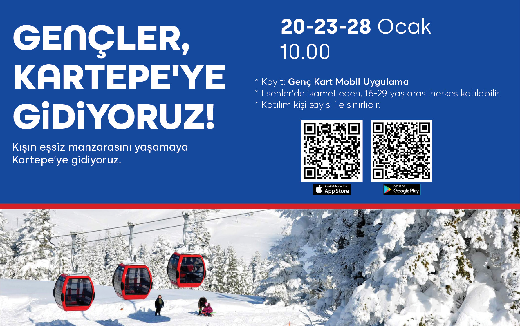 GENÇLER, KARTEPE'YE GİDİYORUZ!