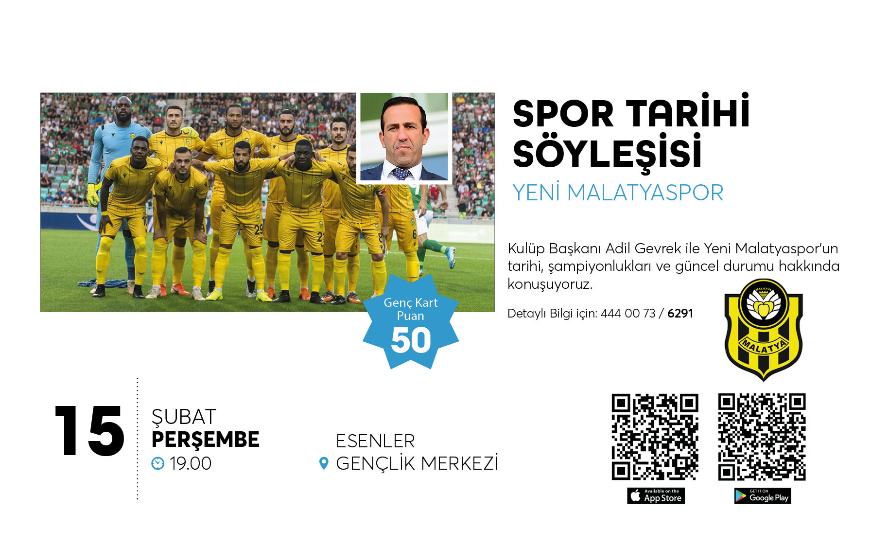 Spor Tarihi Söyleşisi "Yeni Malatya Spor"