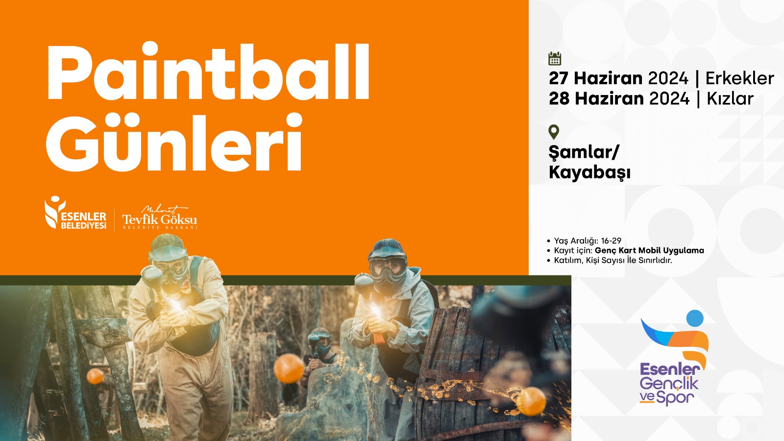 PAİNTBALL GÜNLERİ BAŞLIYOR !